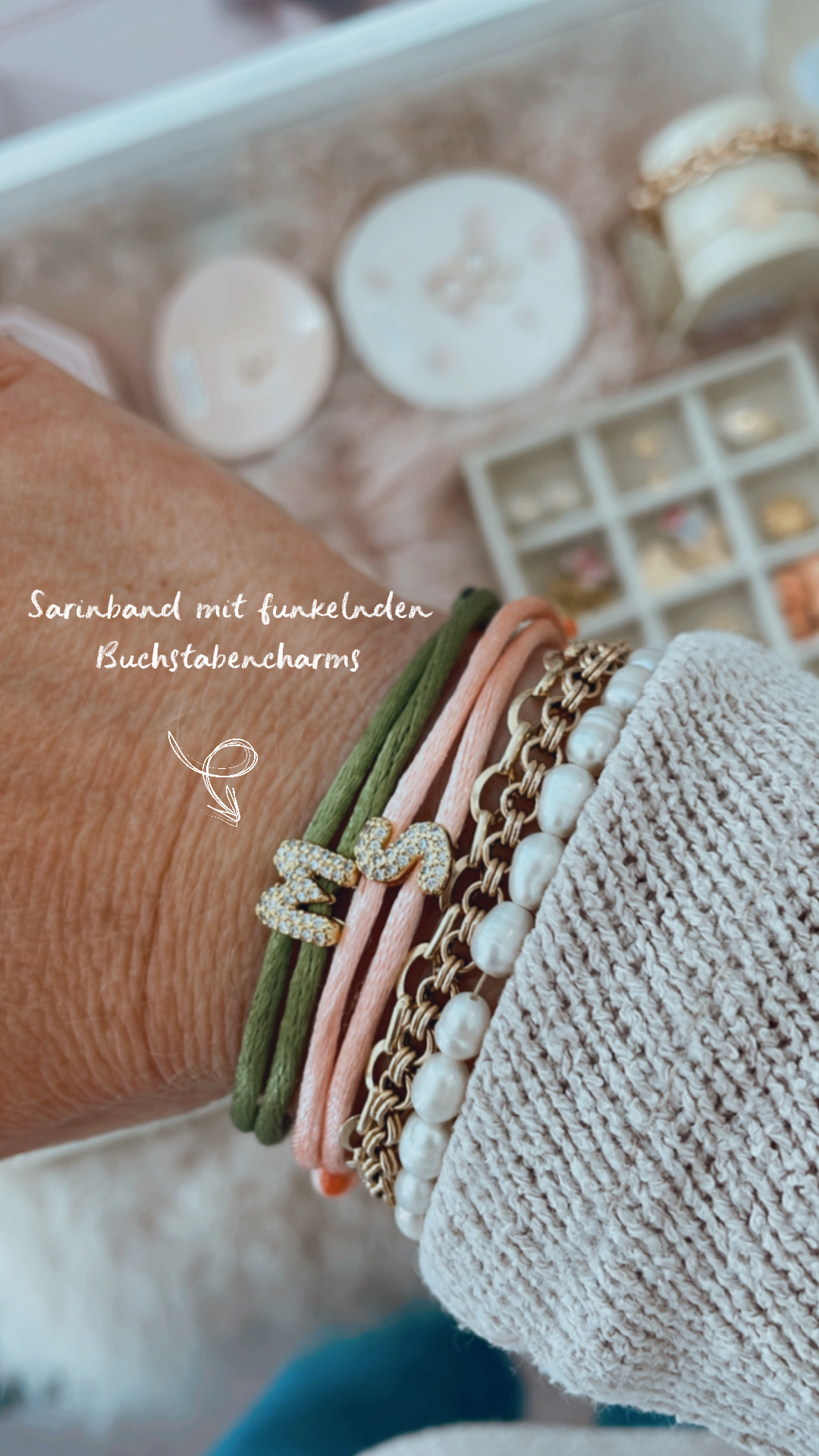 HAPPY LETTER`s | Buchstabenarmband