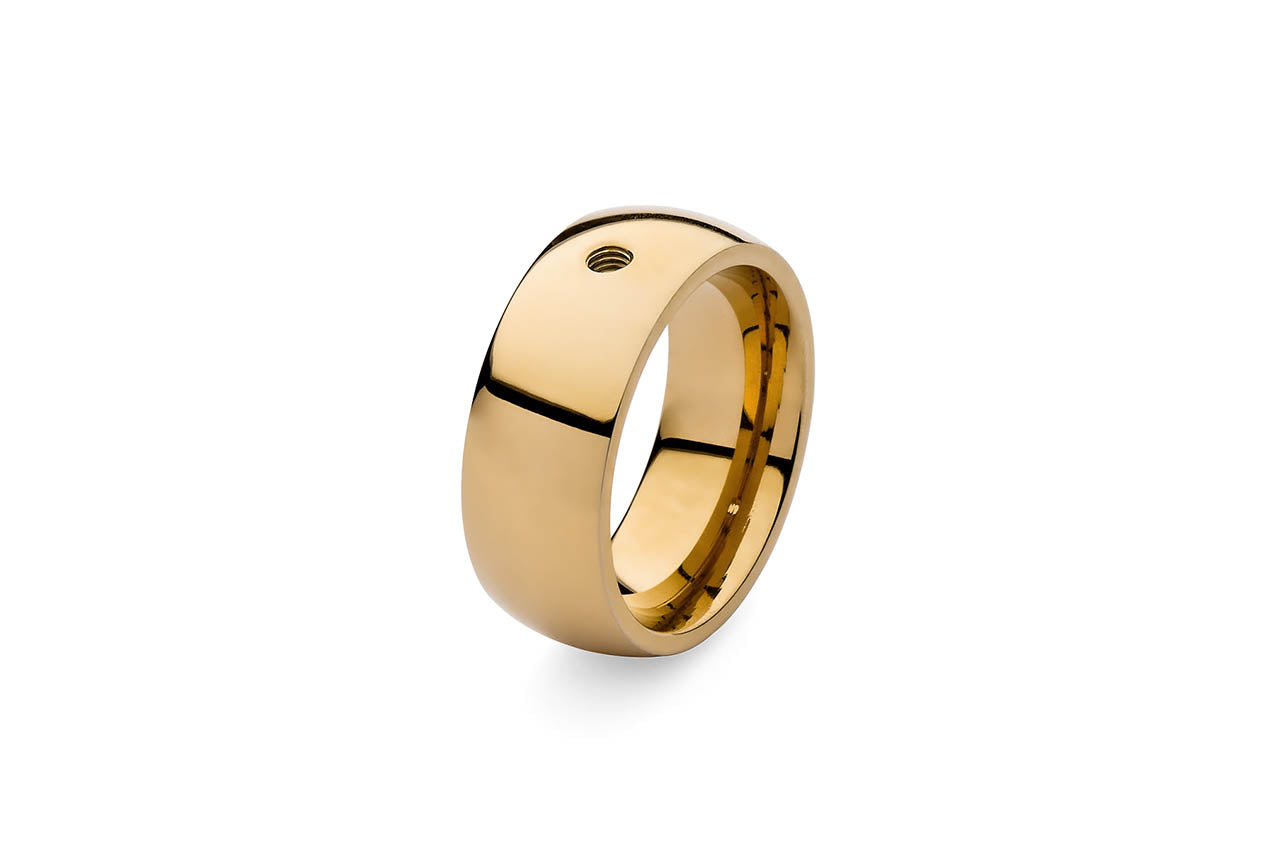 FAMOSA | Basisring | Gold | breit