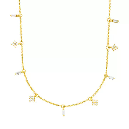 CRYSTAL | Choker | gold