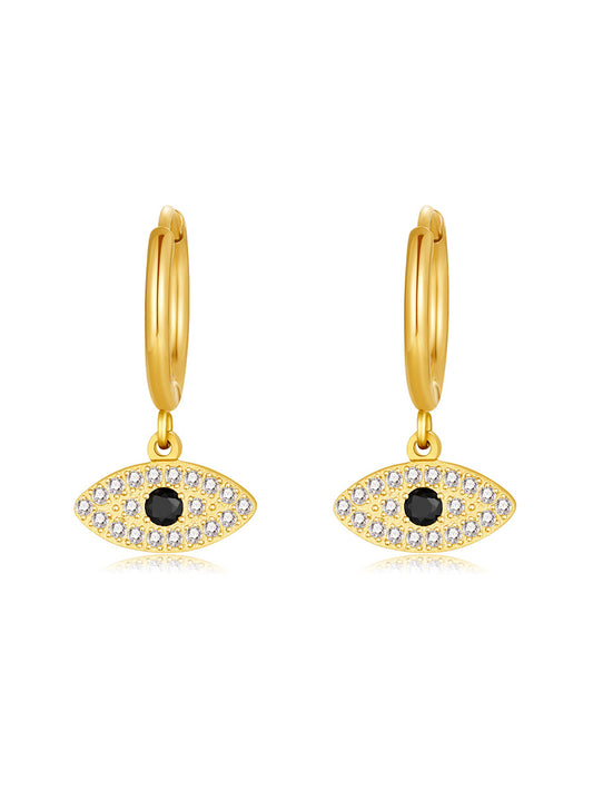 EVIL EYE gold | Ohrringe