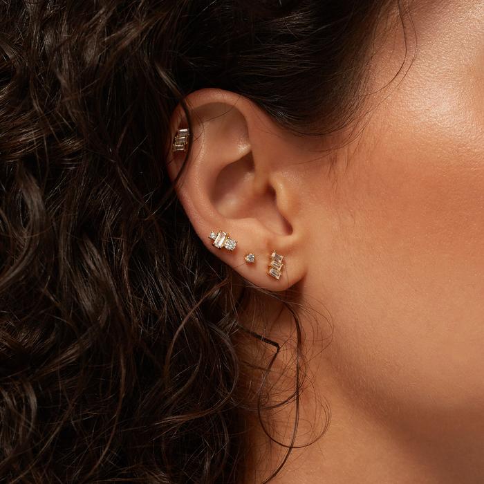 INGRID GOLD  STUDS | Goldohrringe