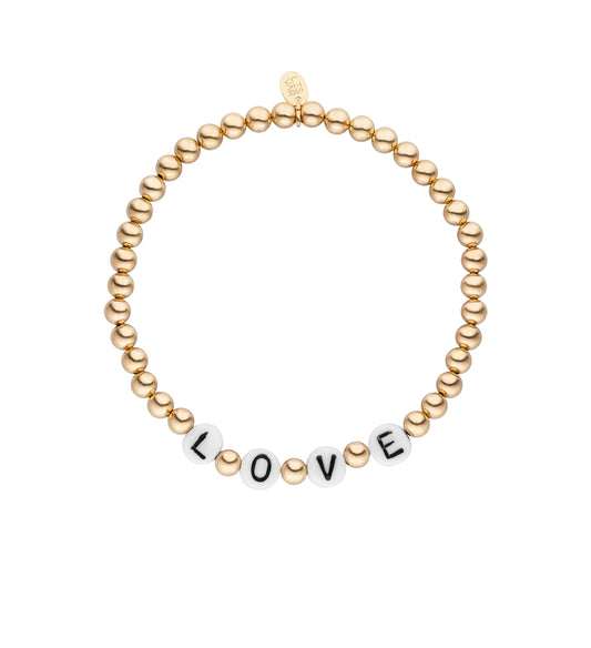 LOVEBEAT | Buchstabenarmband