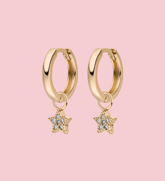 LITTLE STAR | Anhänger für Kreolen