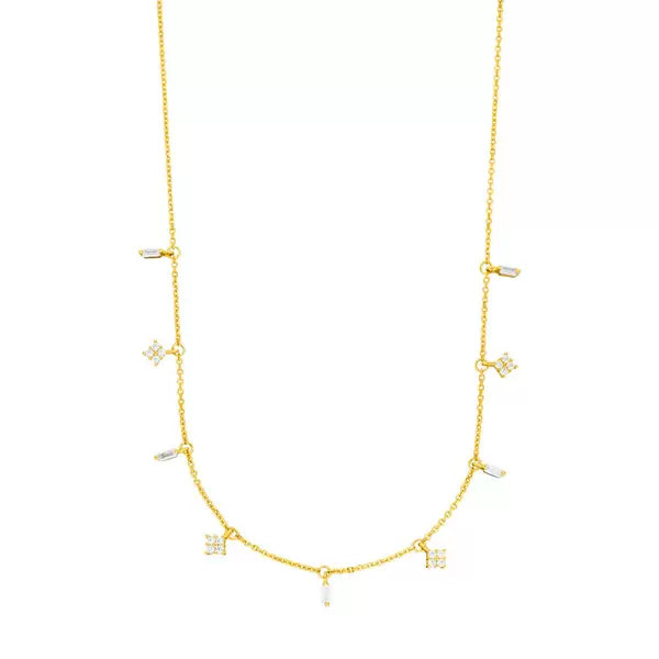 CRYSTAL | Choker | gold