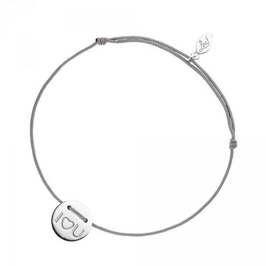 I LOVE YOU Silber | Glücksarmbändchen