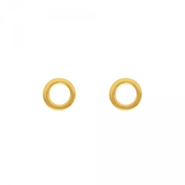 MINI CIRCLE gold | Ohrstecker