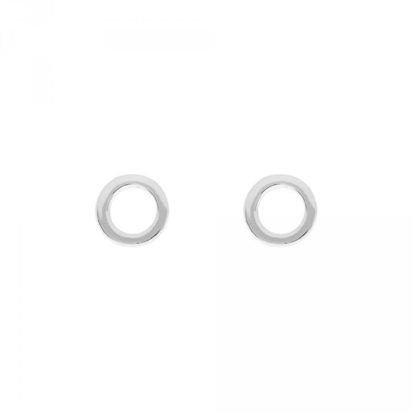 MINI CIRCLE silber | Ohrstecker