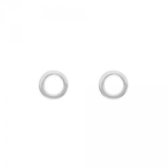 MINI CIRCLE silber | Ohrstecker