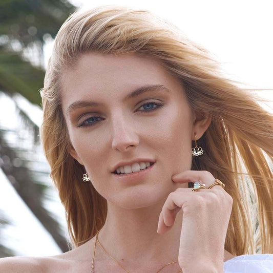 LEAF | Ohrringe Lotus