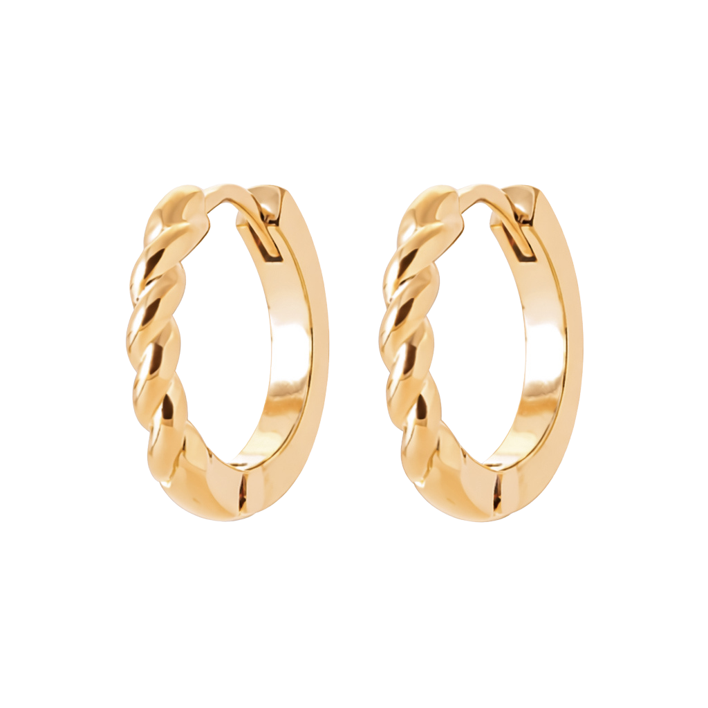 MELINA | zauberhafte Creolen vergoldet