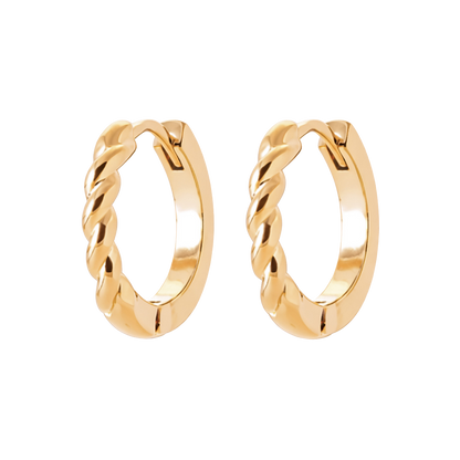 MELINA | zauberhafte Creolen vergoldet