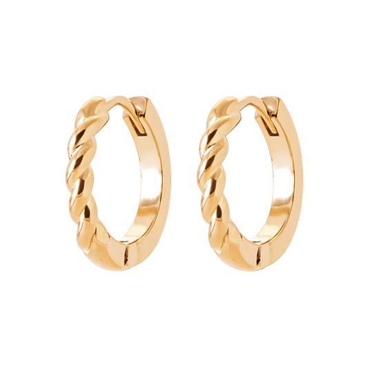 MELINA | zauberhafte Creolen vergoldet