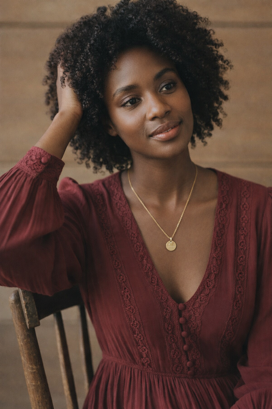 MY STAR | Gravurkette 18k vergoldet