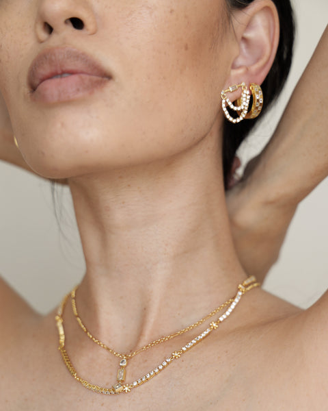 MIXTE CHARM NECKLACE | Gold