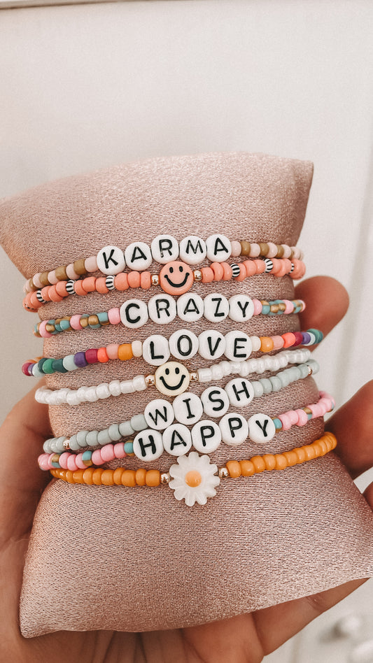CANDY`s | Buchstabenarmband