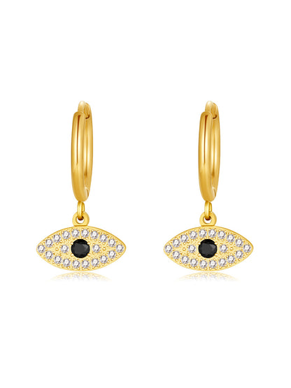EVIL EYE gold | Ohrringe