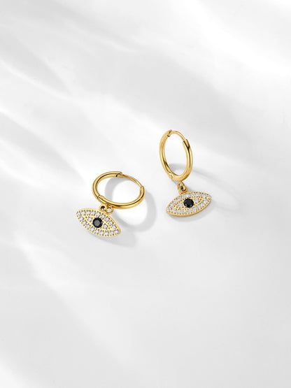 EVIL EYE gold | Ohrringe