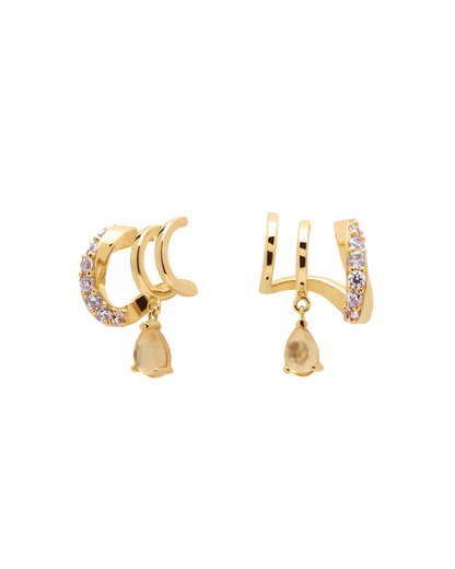 LUMIERE | Goldohrringe