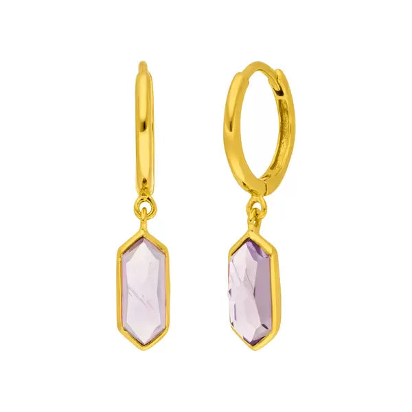 CUBE Amethyst | Kreolen