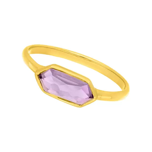 CUBE Amethyst | Ring