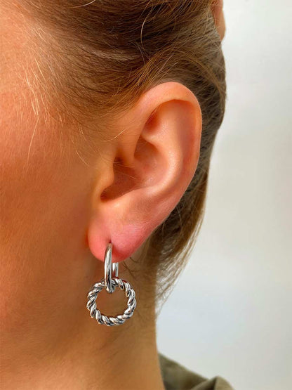 TWIRL HOOP | Ohrringe