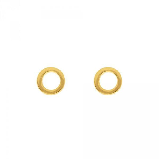 MINI CIRCLE gold | Ohrstecker