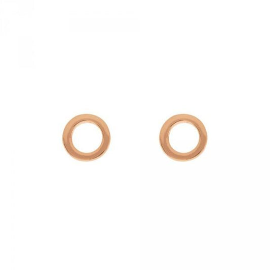 MINI CIRCLE rosègold | Ohrstecker