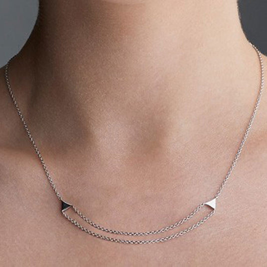 TRIANGLE | Kette | silber